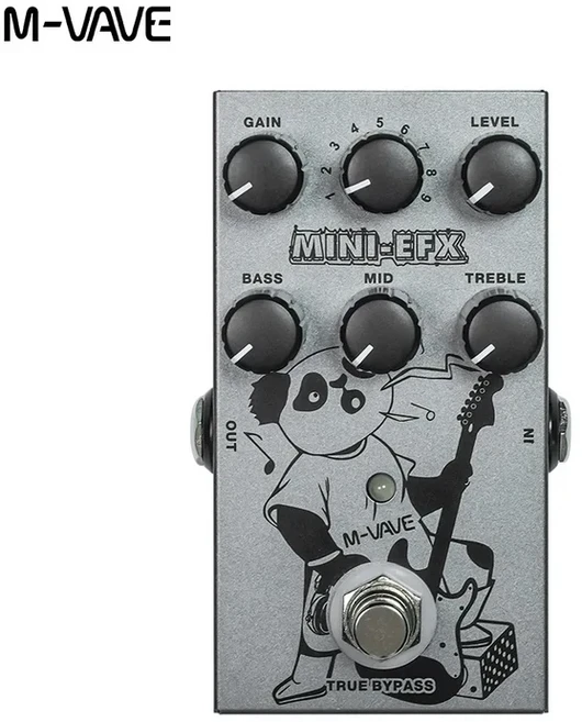 M-VAVE 미니 유니버스 기타 이펙트 페달 디지털 리버브 모델링 잔향 및 9모드, 05 MINI-EFX