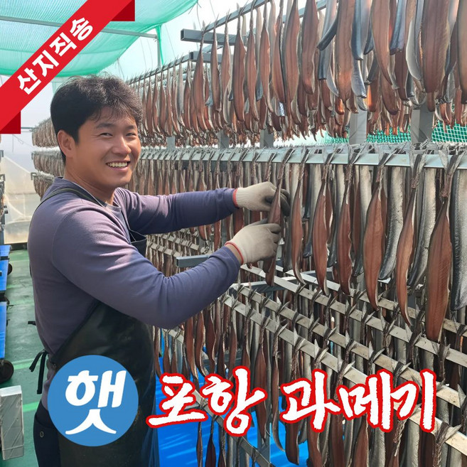 어부의뜰 포항 구룡포 과메기 진공포장 꽁치 햇과메기 밀키트, 1개, 5미 10쪽 단품