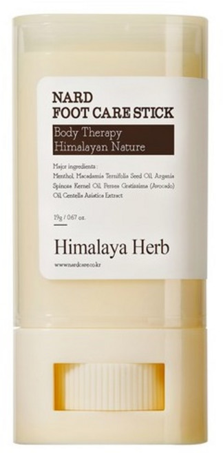 나드 발각질 보습 풋케어 스틱, 1개입, 2개, 19g