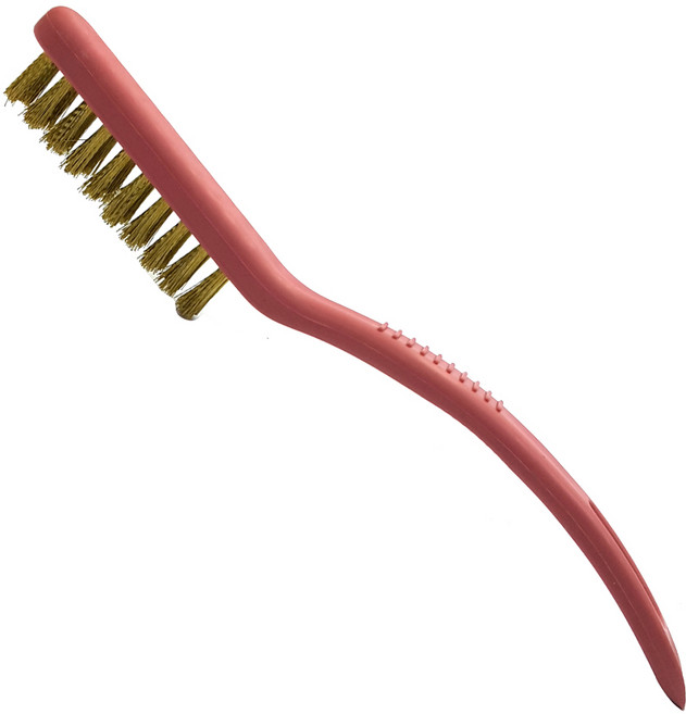 민광 철브러쉬 소 K-252 신주솔 쇠브러쉬 철솔 쇠솔, 1개