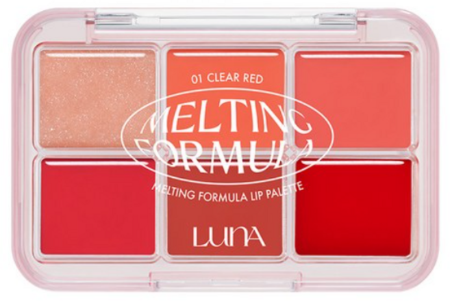 루나 멜팅 포뮬라 립 팔레트, 1호 클리어레드(Clear Red), 1개
