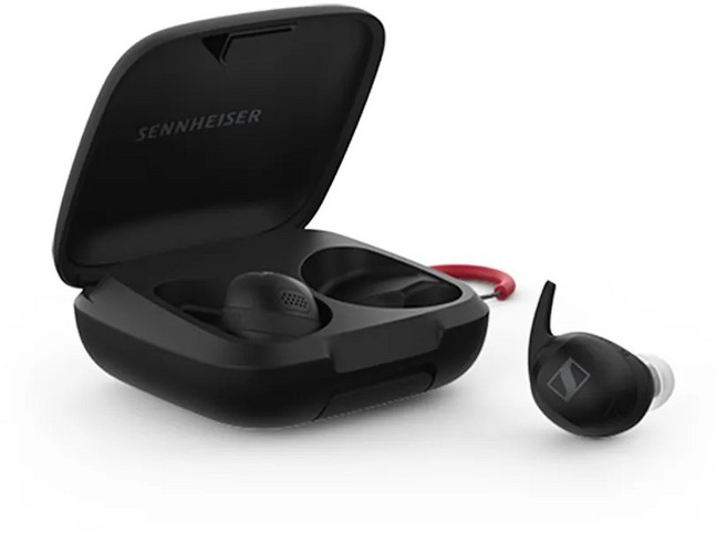 SENNHEISER 森海塞爾 MOMENTUM Sport 心率感測 旗艦運動真無線藍牙耳機, 黑色