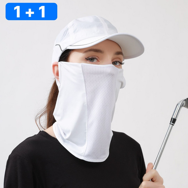 루디모어 숨쉬기 편한 햇빛 차단 스포츠 골프 마스크