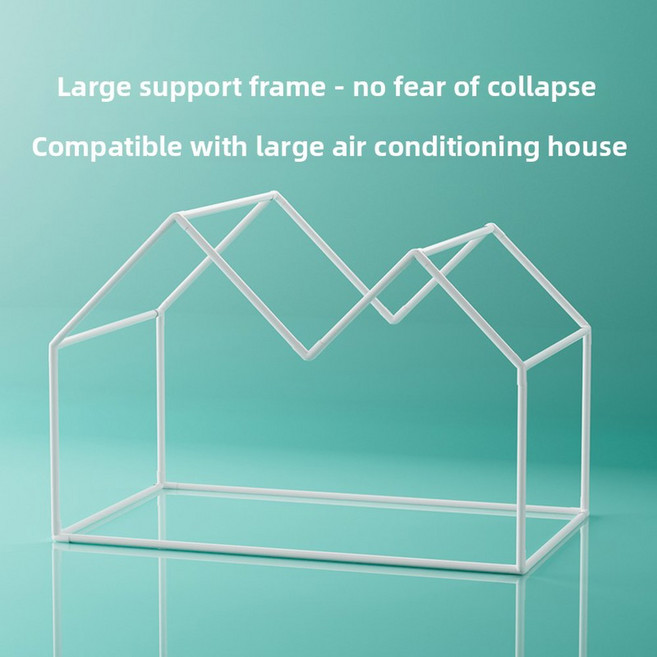 귀여운 꼬리 모양 애완동물 하우스 에어컨 룸 냉각 도구 고양이와 강아지용 소형견 아이스 하우스 여름 쉼터 분리형 디자인