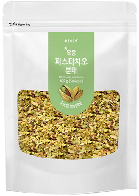 타코 볶음 피스타치오 분태 견과류 토핑 베이킹재료, 100g, 1개, 1개입