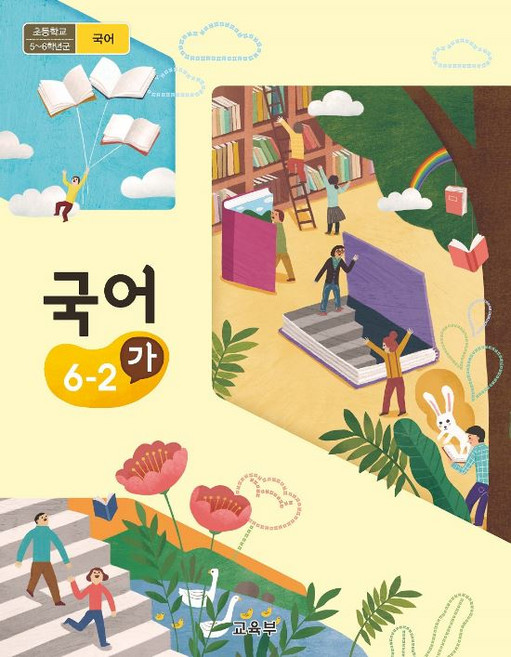 초등학교 국어 6-2 가 교과서 초6학년 2학기 15개정, 국어영역