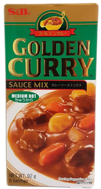 에스앤비골든 골든 커리 소스 믹스, 92g, 1개