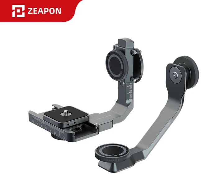 ZEAPON PS-E1 듀얼 싱글 축 연동 모터라이즈드 팬 헤드 사진 촬영 비디오, 01 빠른  Mainland, 01 PONS Tilt Arm Kit