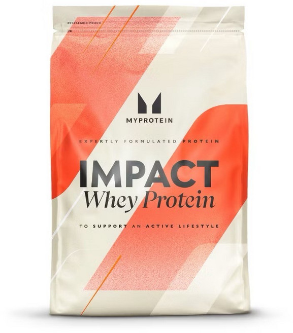 MYPROTEIN IMPACT 乳清蛋白粉，多種口味選擇，運動後肌肉修復，健身蛋白補充, 1kg, 1個