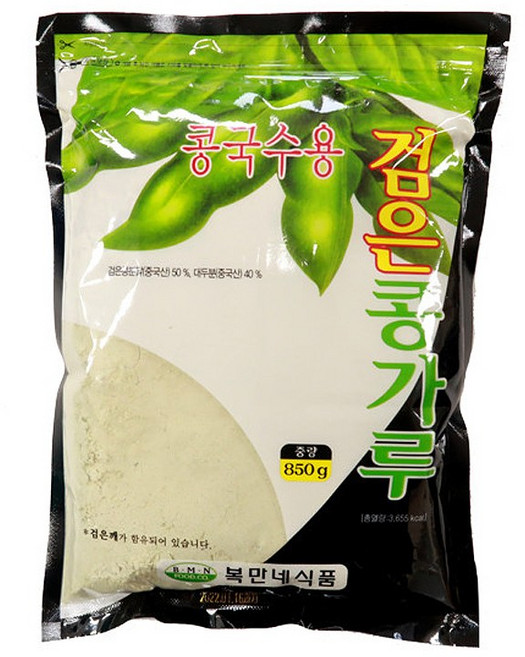 복만네 콩국수용 검은콩가루 850g, 5개