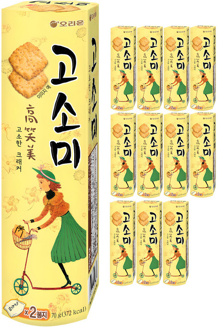 오리온 고소미, 70g, 12개