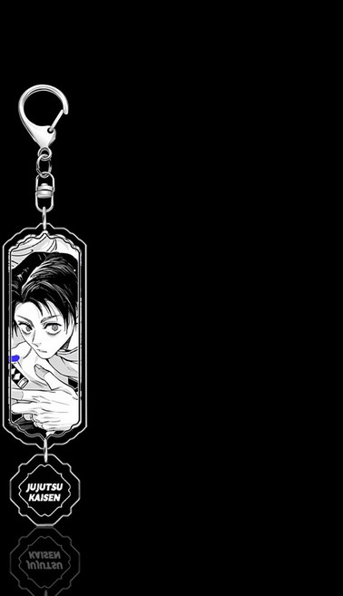 주술회전 아크릴 키링 굿즈 핸드폰 가방장식 열쇠고리, 옷코츠유타, 1개