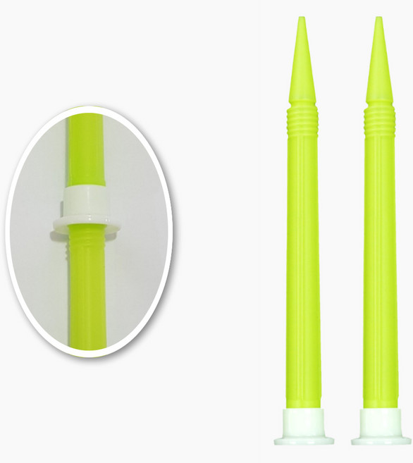 GP롱노즐 GP각도노즐 실리콘 노즐, GP롱노즐 1봉지 2개입, 1개