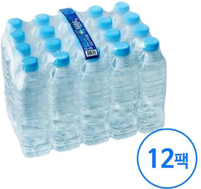 동원 샘물 무라벨 생수, 240개, 500ml