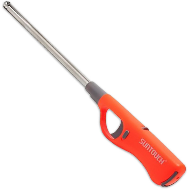 청사기공 썬터치 가스점화기 라이타총 불총 주방라이타 멀티충전식가스점화기, 1개, 오렌지