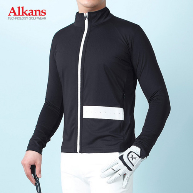 알칸스 남성 골프 바람막이 점퍼 여름 경량 골프웨어 S055