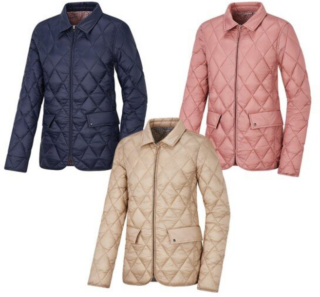 비티알 비티알 여성 겨울 웰론 보온 경량 골프 트렌치 패딩 자켓 2004JB645W