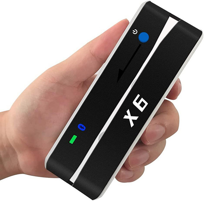 Smallest X6BT 블루투스 USB 전원 카드 리더기 라이터 - USB 빈 카드 라이터 장치, Smallest X6BT 블루투스 USB 전원 카드 리