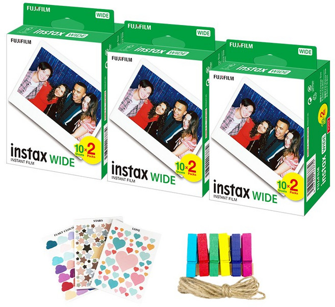 인스탁스 와이드필름 6P (60장)+선물세트, 1개