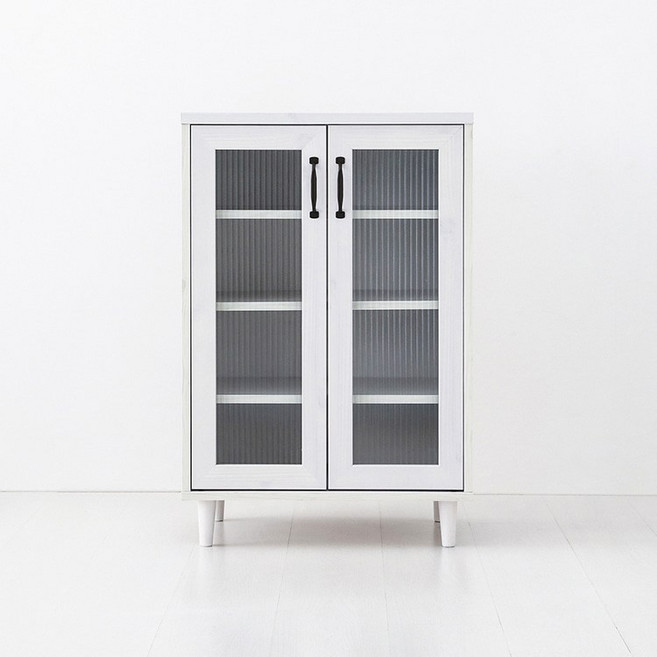 마켓비 레탄토 2문 수납장 VRM9060G, 화이트파인베니어