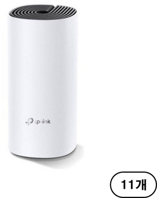티피링크 AC1200 듀얼 밴드 홈 메시 Wi-Fi 시스템 공유기, 11개, Deco E4