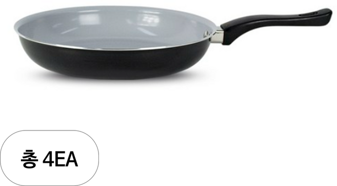 오스벨 세라믹 후라이팬, 20cm, 4개