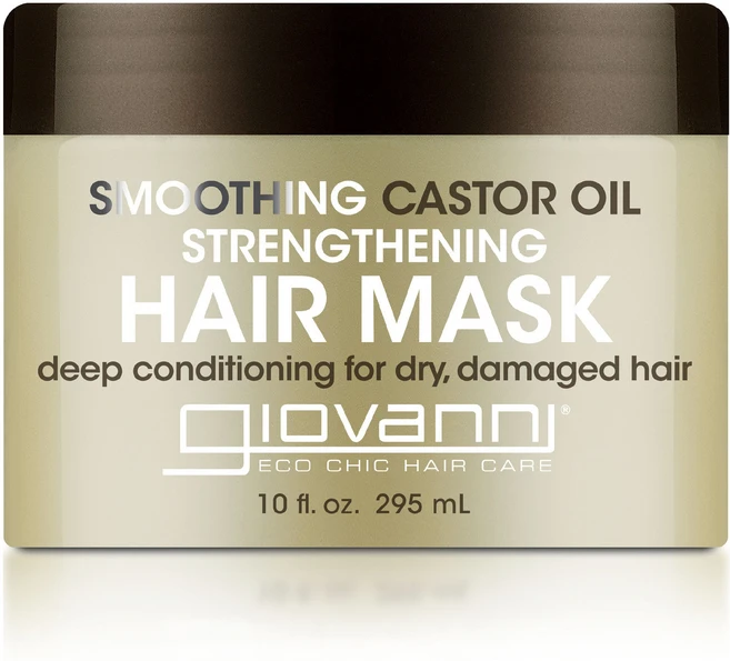 지오바니 스무딩 캐스터 오일 스트렝스닝 헤어 마스크, 1개, 295ml - 쿠팡