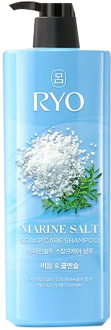 려 마린솔트 스칼프 케어 샴푸 비듬&쿨멘솔, 750ml, 1개