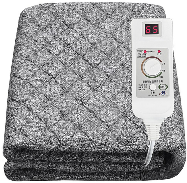 26년 신형 한일의료기 EMF 전자파없는 그래핀 전기장판 탄소매트 전기요, 싱글 (1인용)