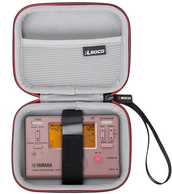 RLSOCO 수납 케이스 야마하 YAMAHA 튜너메트로놈 TDM-700KORG(코르그) TM-60TM-50 등 대응, 자세한 내용은 참조, 1개