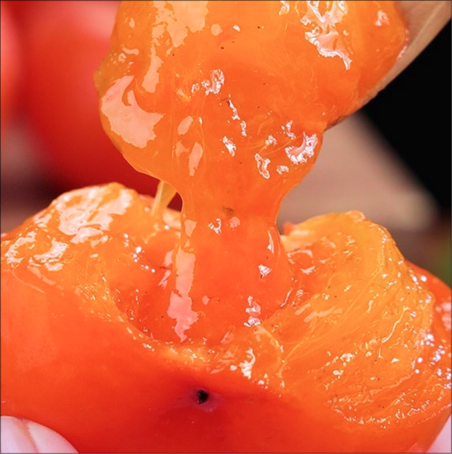 [사르르녹는맛] 재구매폭주 산지직송 초고당도Brix 대봉감, 1개