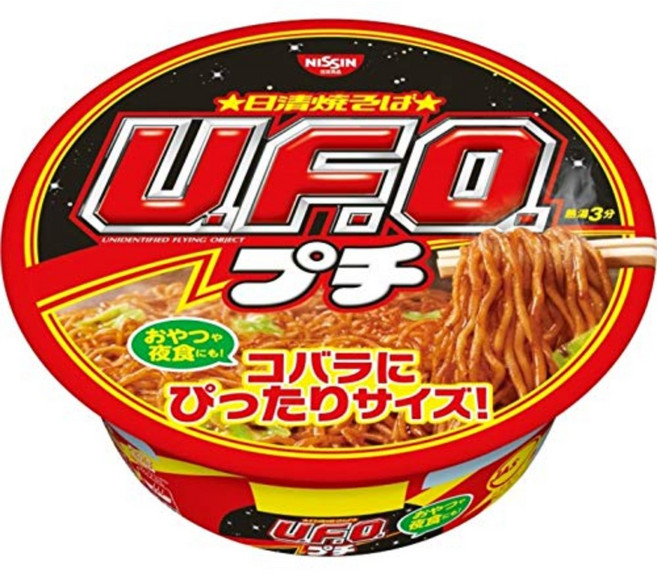 닛신 식품 야키소바 쁘띠 UFO 63g 12개