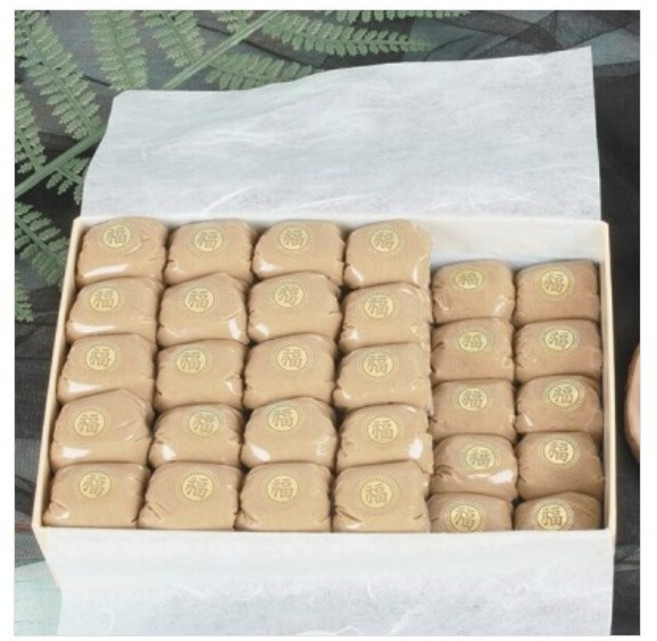 고로 단지청 인진쑥엿 낱개포장 국내산 회사 가정 간식 선물, 60개, 10g