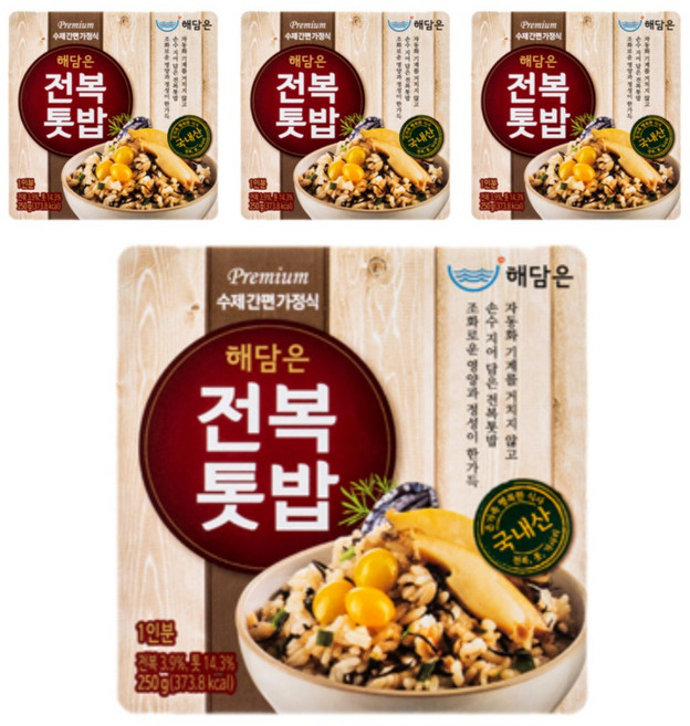 [해담은] 전복톳밥 250g