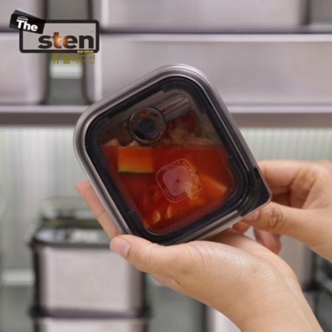 코리아락 더스텐 듀얼 에디션 웨이브 스텐 포켓 용기 480ml, 1개, 기본, 상세설명 참조