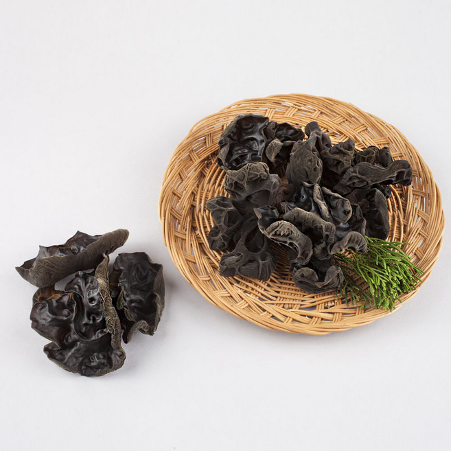 (배터짐) 특급 건조 흑목이버섯 (국화) 목이버섯 실온, 1개, 1kg