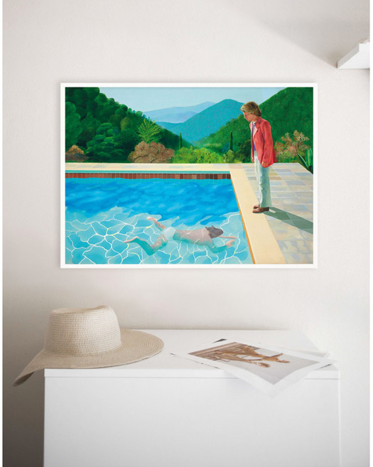 명화액자 포스터 데이비드 호크니 그림 예술가의 초상 David Hockney, 5. 실버