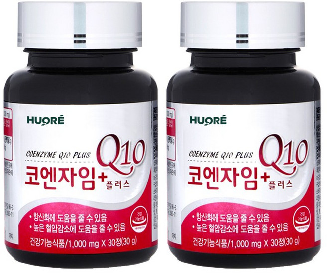 코엔자임Q10플러스 2병 내츄럴가이아, 30정, 2개