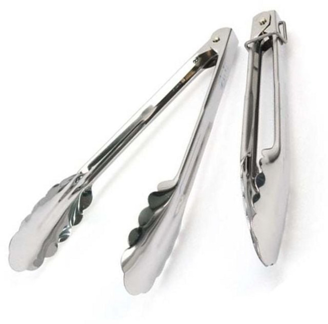 주방 집게 바베큐 고기 스텐 꽃잎 23.5cm 주방용집게 요리 샐러드집게 키친툴 고기집게 꽃잎집게 핀셋 dew+268Yu