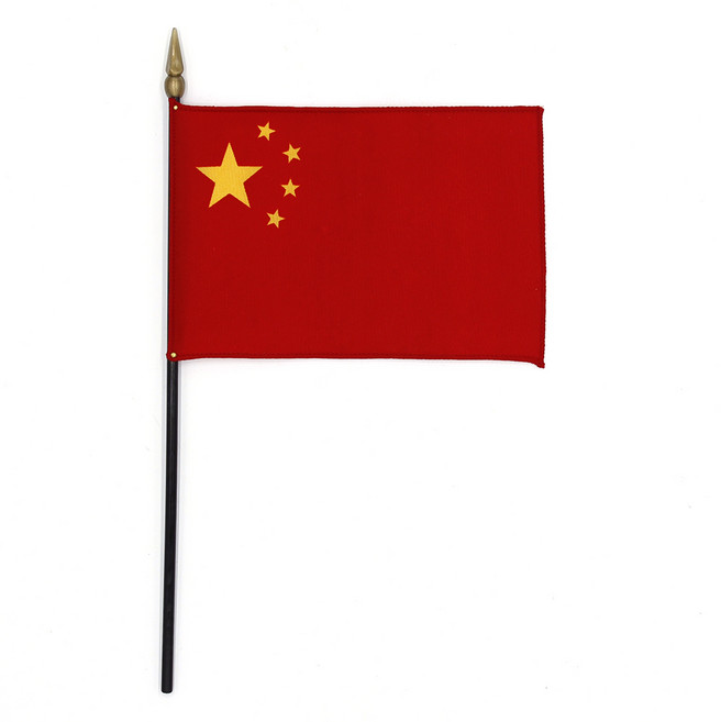인사동공예 미니 탁상기 깃발 세계 국기 만국기 10x15cm, 1개, 중국