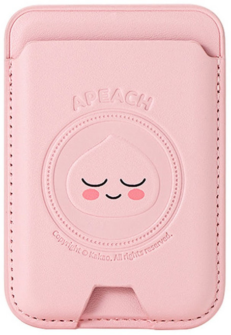 카카오프렌즈 맥세이프 카드지갑 라이언 어피치 춘식이, 어피치써클, 1개