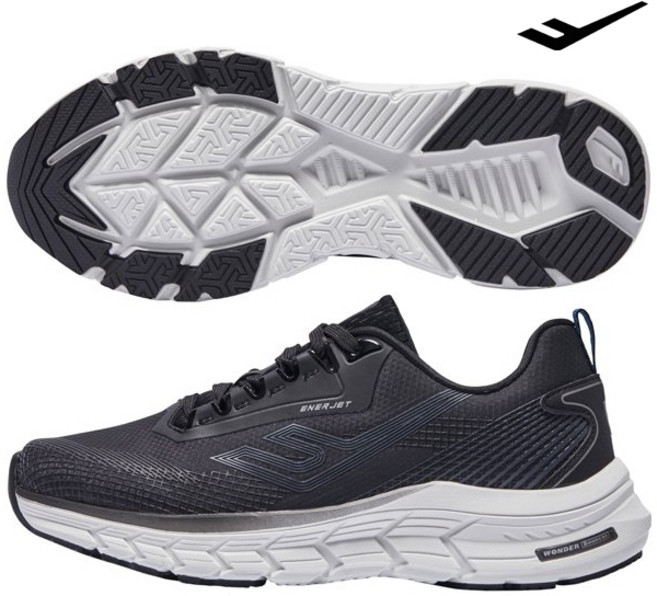 [AK평택점][프로스펙스]공용 경량 발볼넓은 쿠션화 러닝화 에너젯 4 블랙