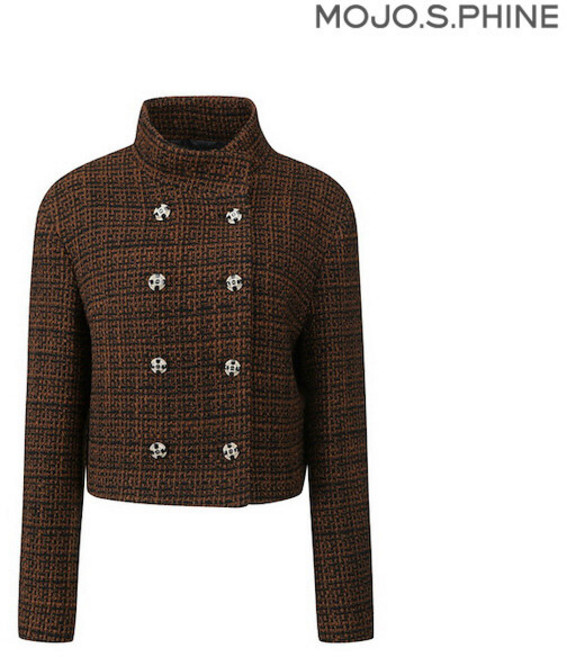 MOJO 모조에스핀 모 100 하이넥 더블 자켓 BR_J244MSF138 2688828