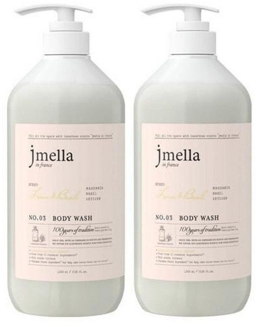 라임 앤 바질 바디워시 시트러스향 1000ml 2set, 2세트