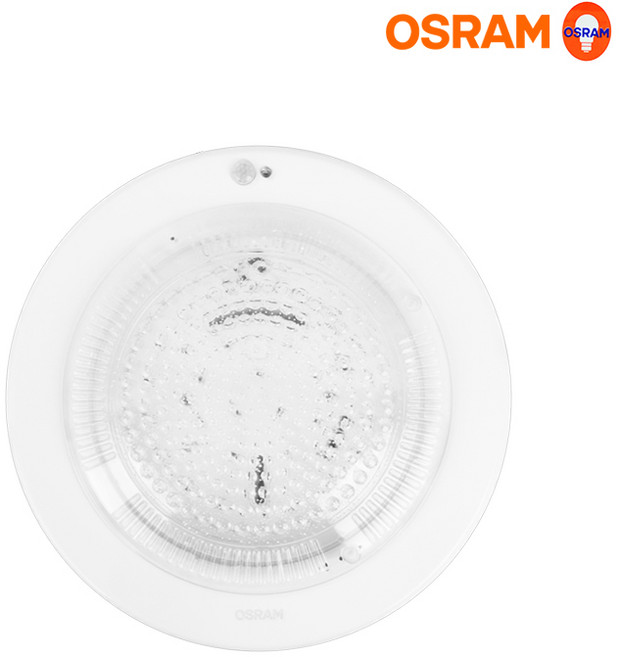 오스람 LED 원형 센서등 243mm 15W, 주광색, 1개