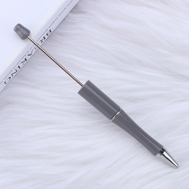 LivingLoving 볼꾸 볼펜 꾸미기 비즈 파츠 만들기 재료 동대문 DIY 커스텀 펜대, 6마카롱옐로우