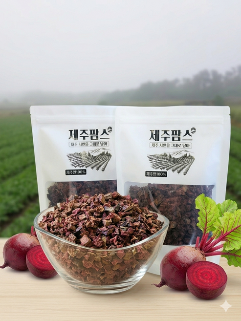 제주 레드비트 건비트 비트 말랭이 300g, 1개
