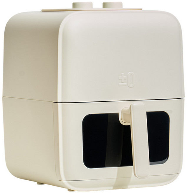 正負零 CKV-KK10 氣炸鍋 4L, 灰白