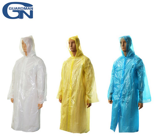 가드맨 일회용 우의 우비 휴대용 비옷 아동용 성인용 1개