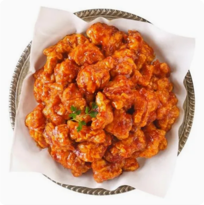 멕시카나치킨 멕시카나 바삭한 통살 양념치킨 500gx4팩(양념치킨소스 포함), 4개, 500g